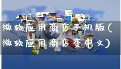 微软应用商店手机版(微软应用商店变中文)